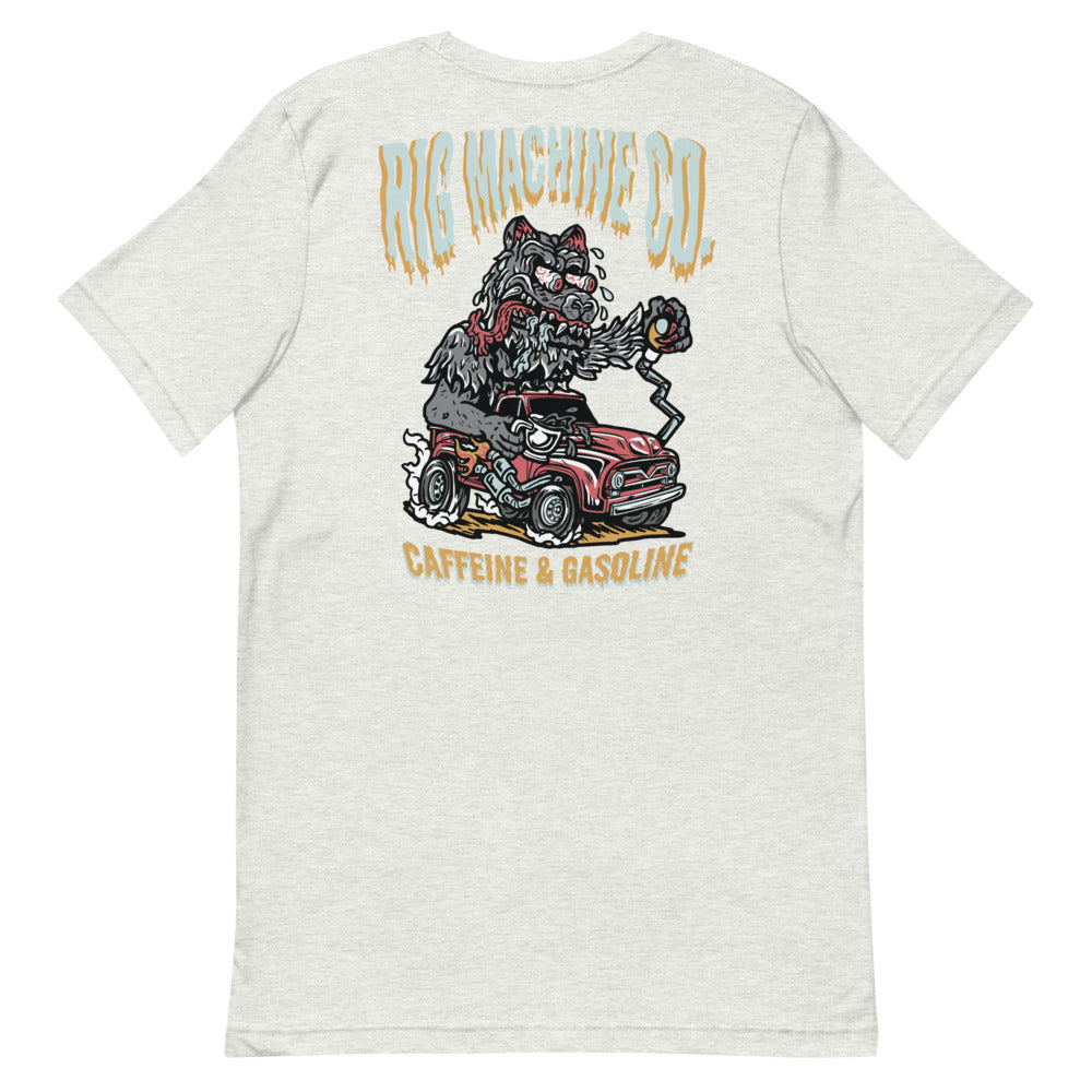 RMC CAFFEINE & GASOLINE, Short-Sleeve Unisex T-Shirt