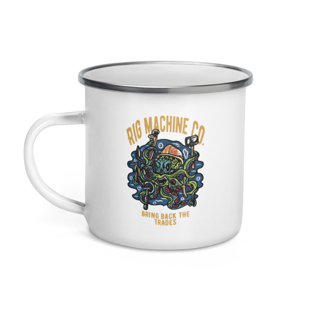 BRING BACK THE TRADES Enamel Mug