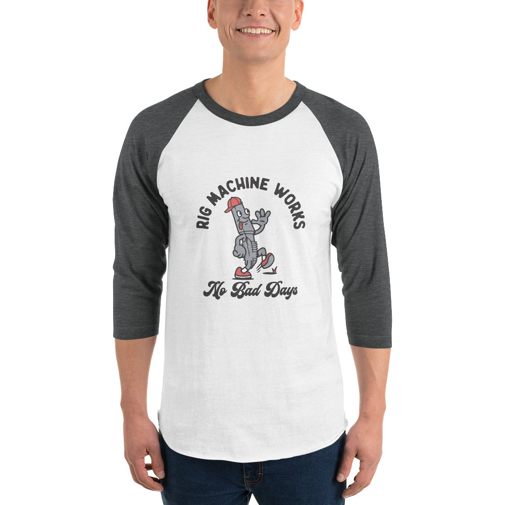 RMW HAPPY TAP, 3/4 sleeve raglan shirt