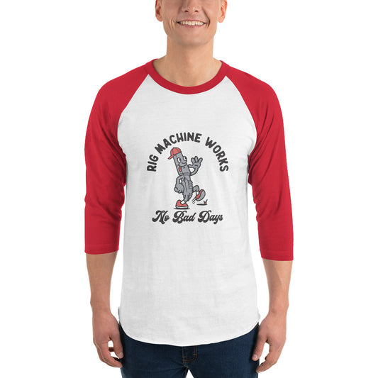 RMW HAPPY TAP, 3/4 sleeve raglan shirt