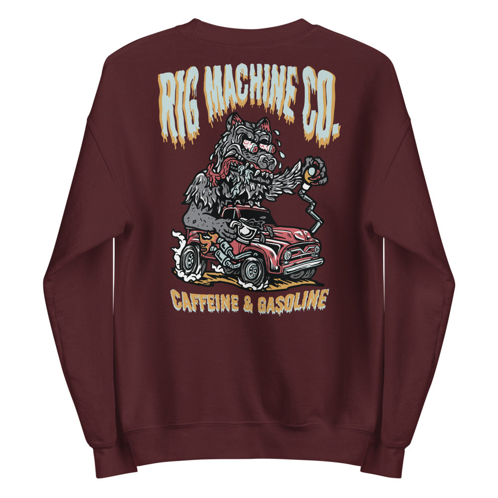 RMC CAFFEINE & GASOLINE, Unisex Sweatshirt