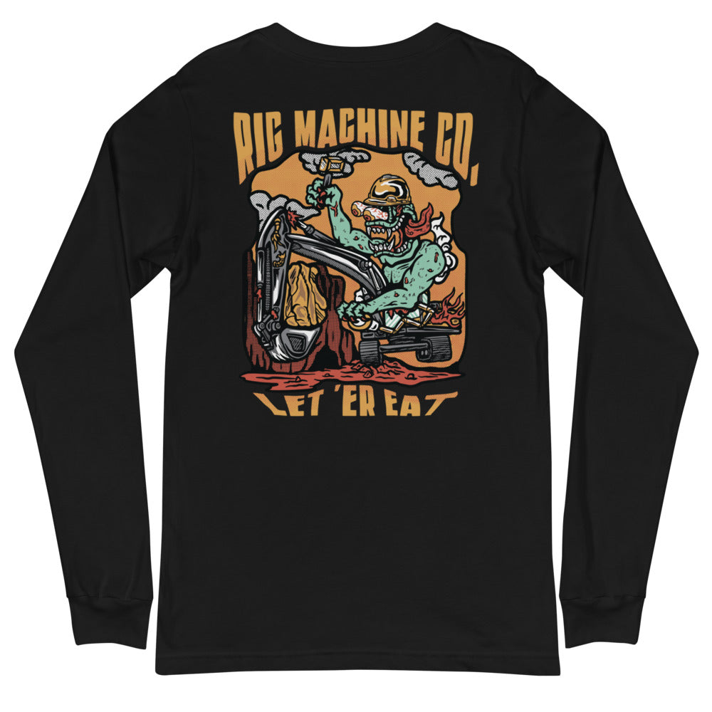 RMC LET 'ER EAT, Unisex Long Sleeve Tee