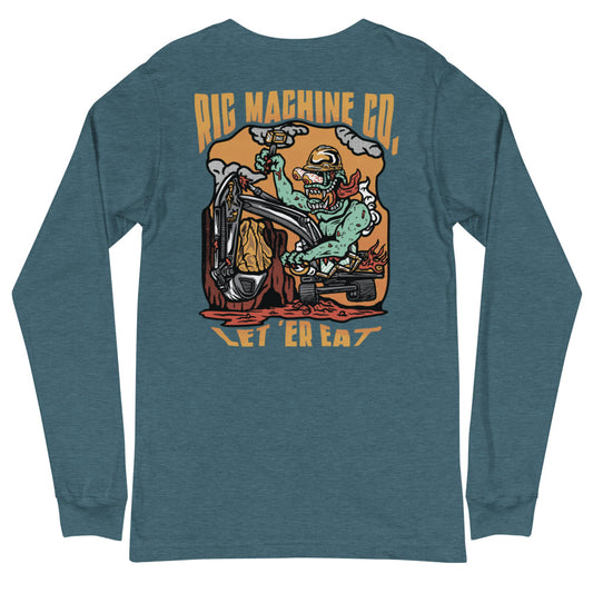 RMC LET 'ER EAT, Unisex Long Sleeve Tee