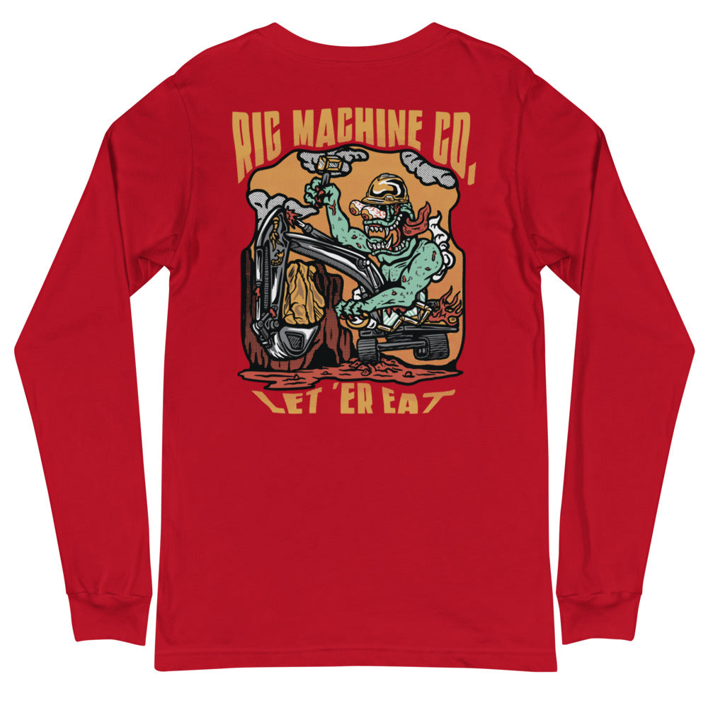 RMC LET 'ER EAT, Unisex Long Sleeve Tee