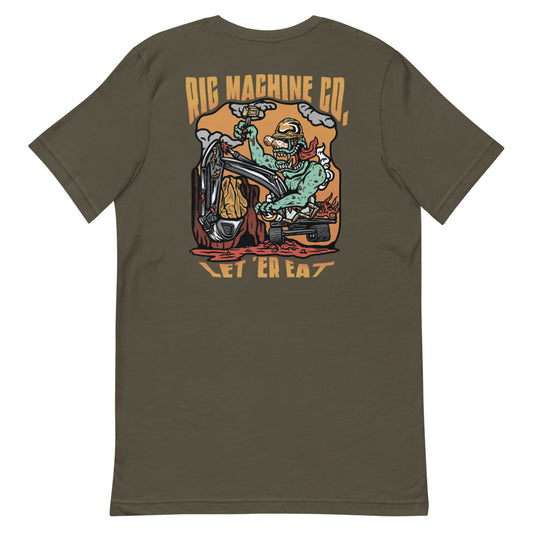 RMC LET 'ER EAT, Short-Sleeve Unisex T-Shirt