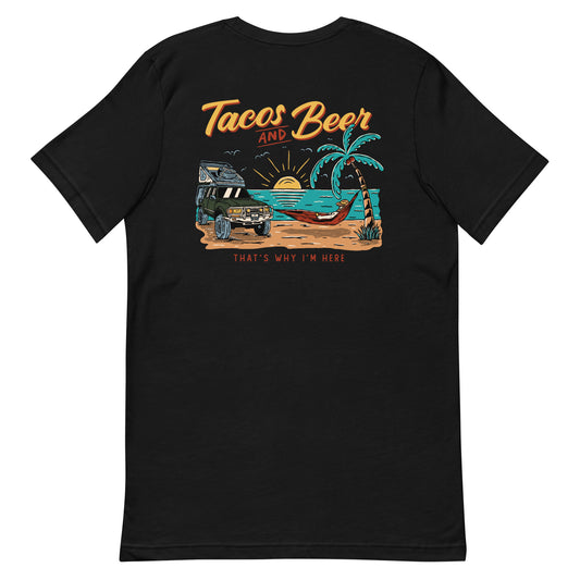 R.O. TACOS AND BEER, Unisex t-shirt