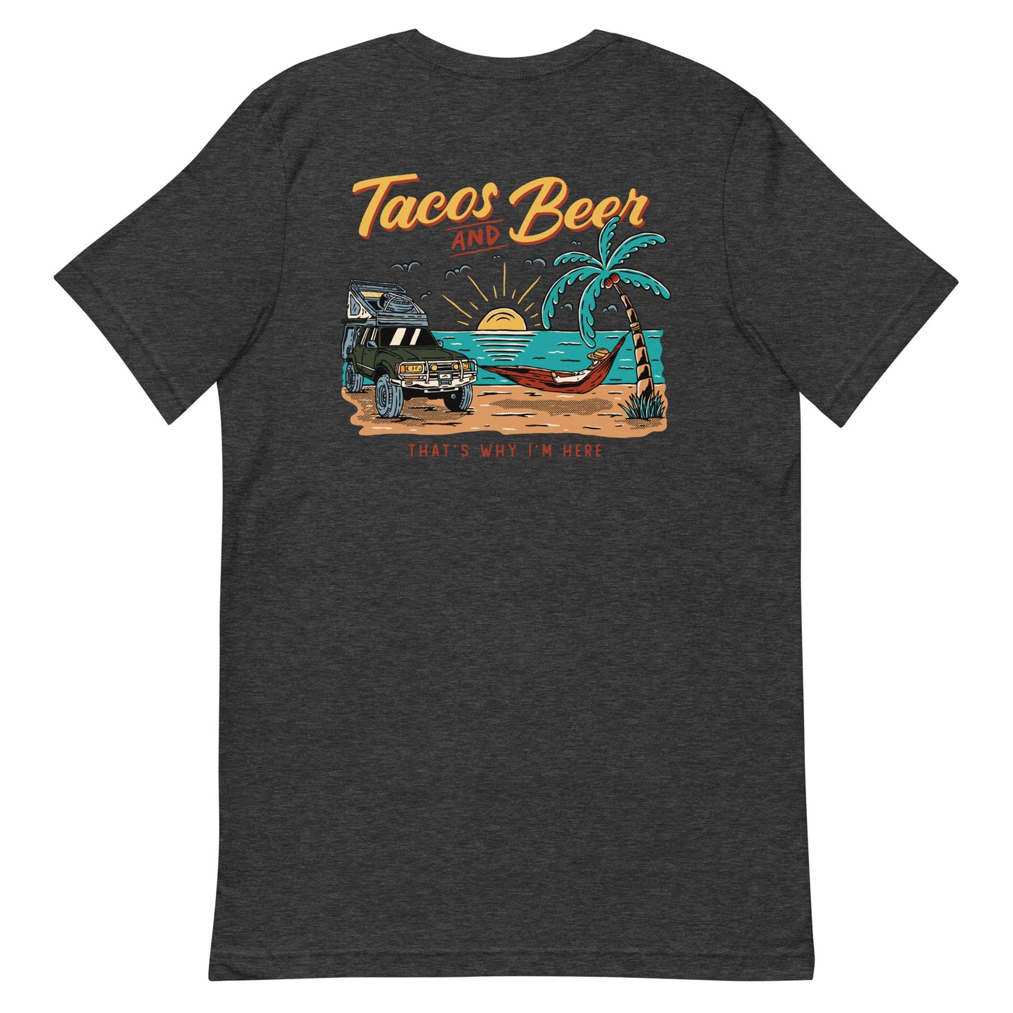 R.O. TACOS AND BEER, Unisex t-shirt