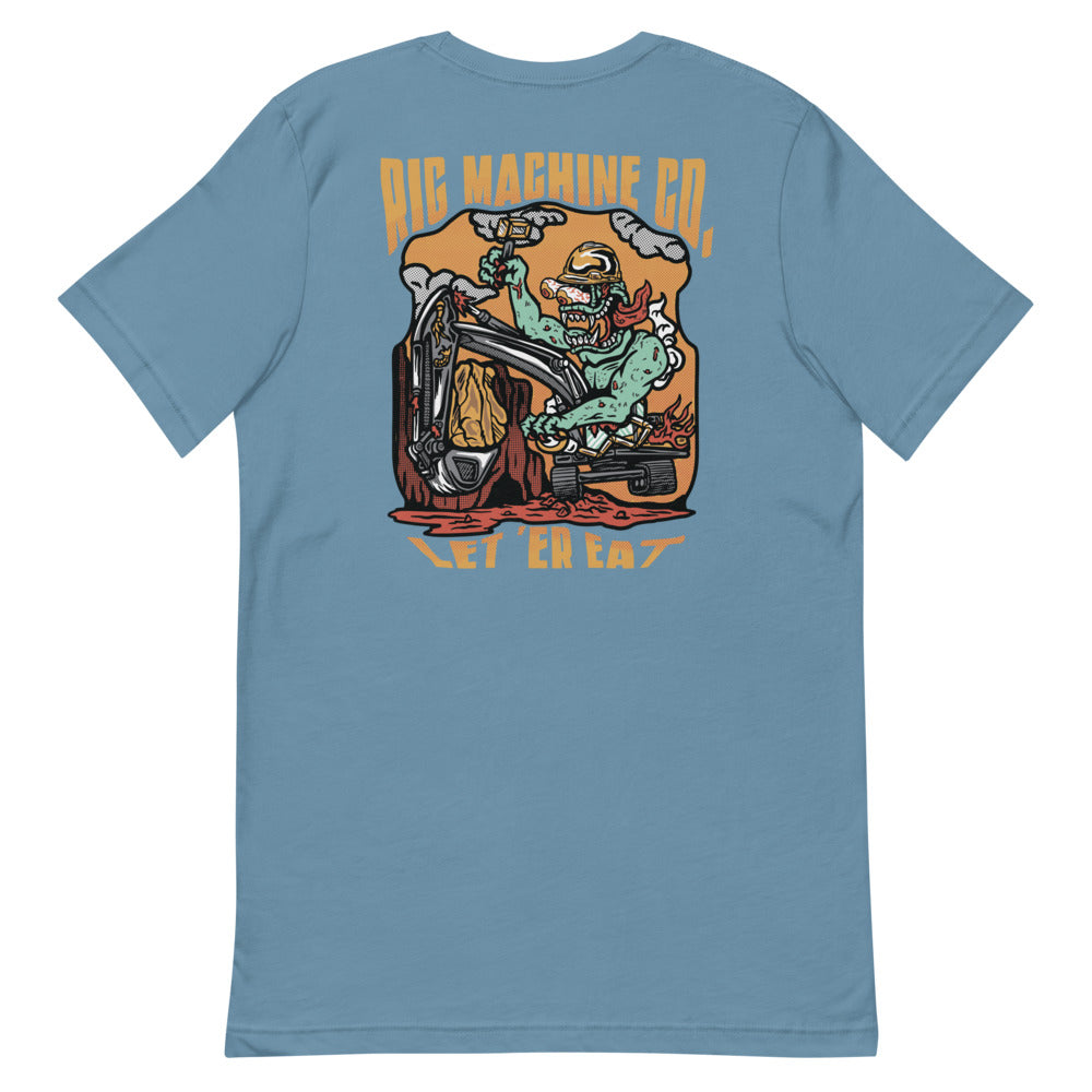 RMC LET 'ER EAT, Short-Sleeve Unisex T-Shirt