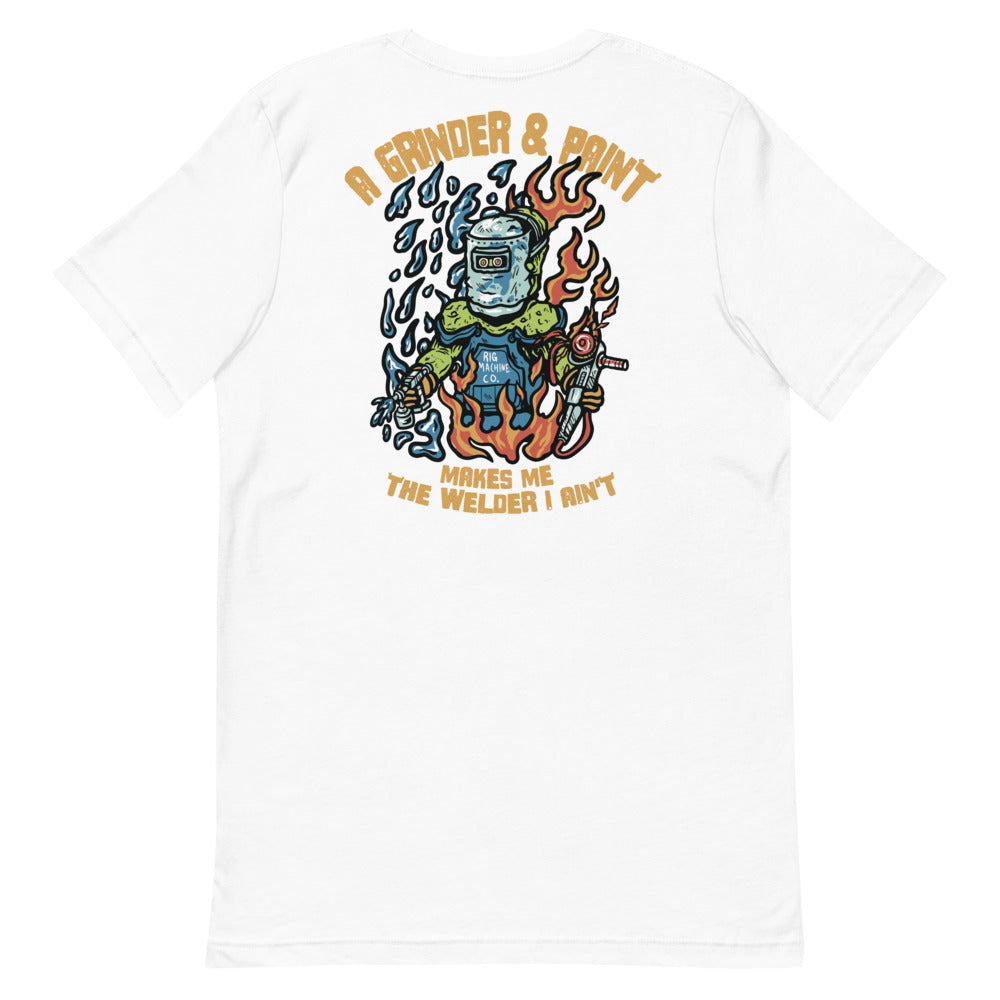 RMC GRINDER & PAINT, short sleeve Unisex T-shirt