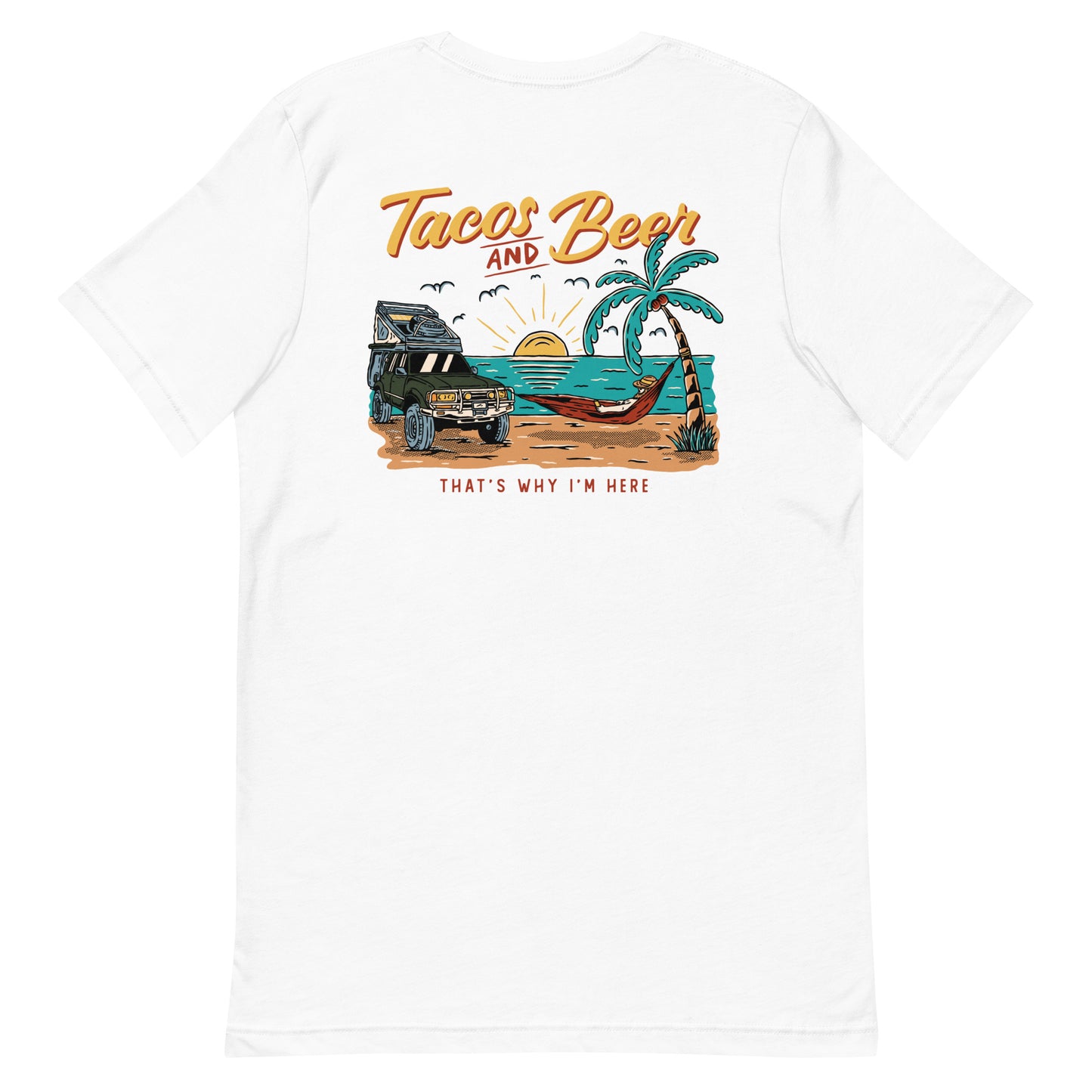 R.O. TACOS AND BEER, Unisex t-shirt